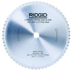 Tarcza do piły 590L z nakładką  z węglików spiekanych RIDGID